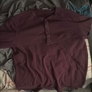 Hollister Purple Long Sleeve Tee